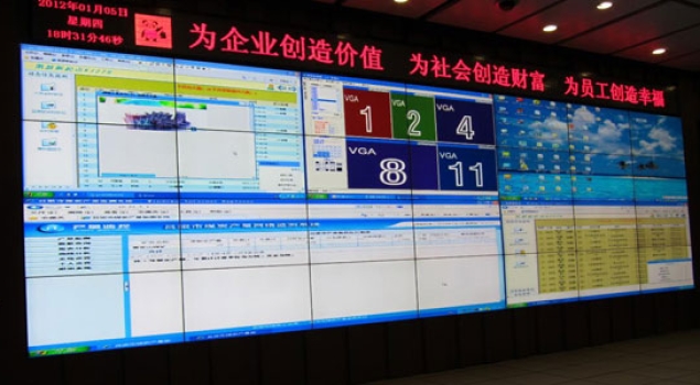 Shanxi Liulin Tongde Coal Mine Video Wall Solution